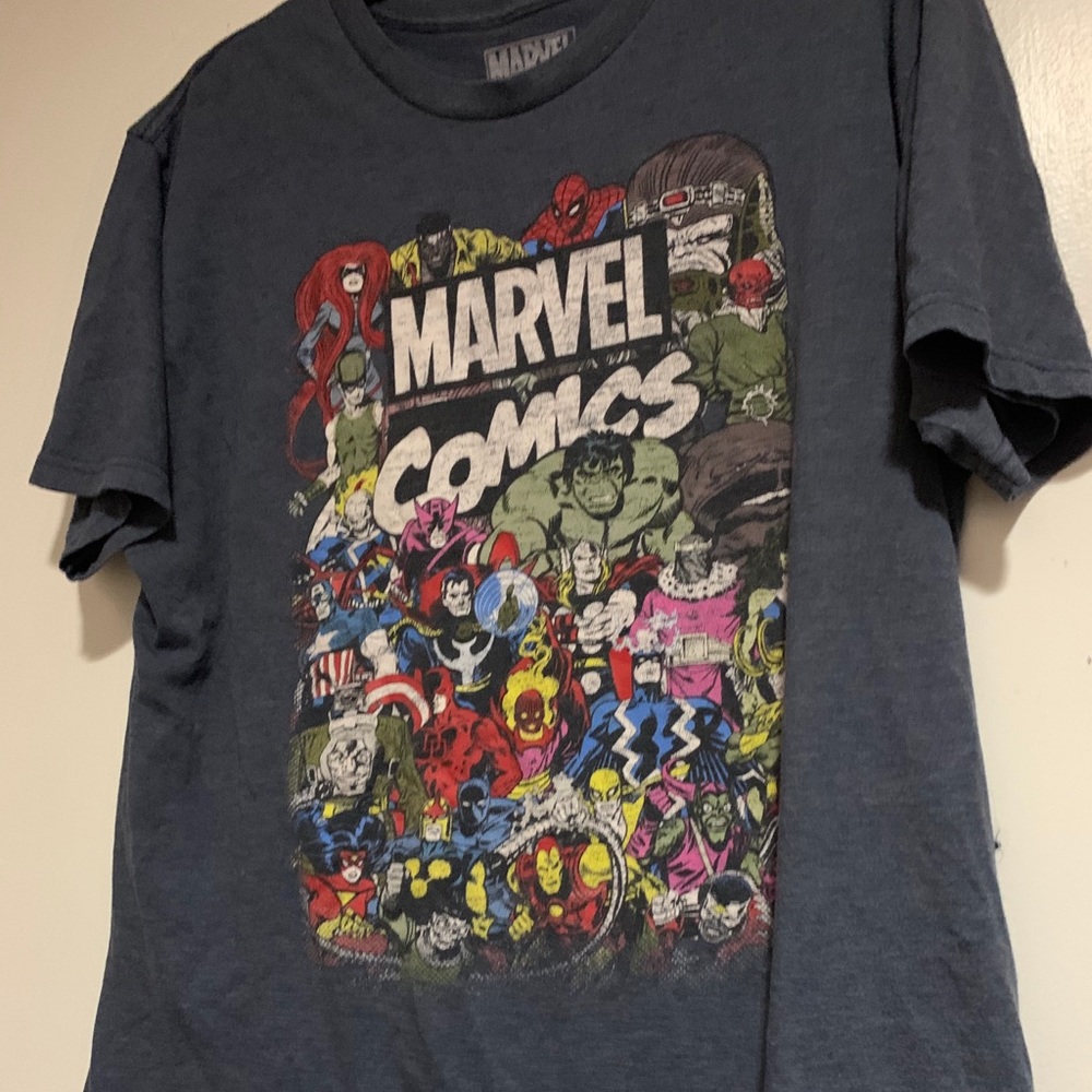 Marvel comics character t-shirt